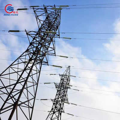 برج انتقال برق خط انتقال Q355B گالوانیزه گرم