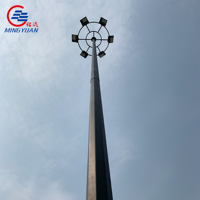 کانوئید 55 متر همه در یک قطب روشنایی هوشمند با Cctv برای فضای باز