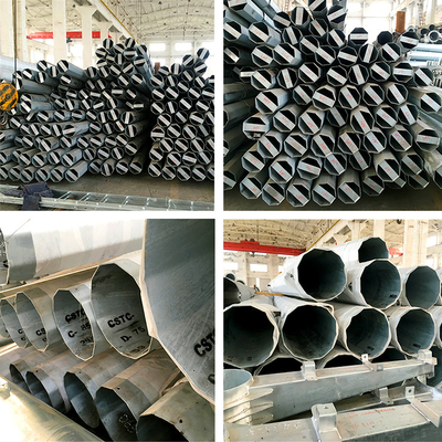 SS400 برج فولادی لوله ای ارتباطات و انتقال