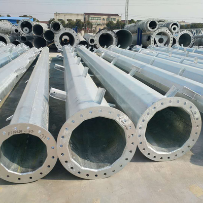 SS400 برج فولادی لوله ای ارتباطات و انتقال