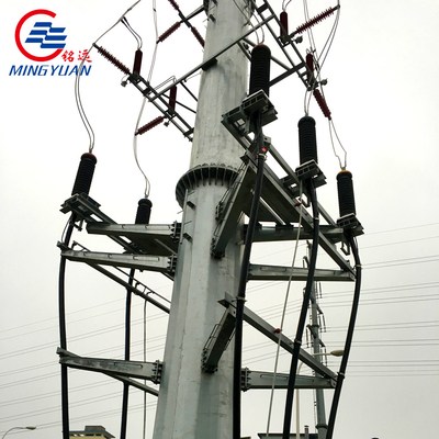 750kV برج انتقال الکتریکی فولاد لوله ای