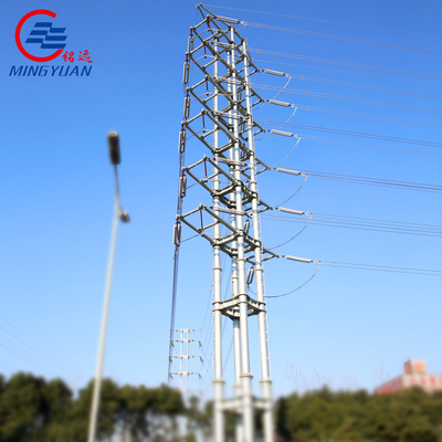 750kV برج انتقال الکتریکی فولاد لوله ای